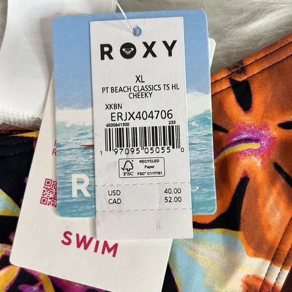 Printed Beach Classics - Cheeky Bikini Bottoms Size XL NWT - Picture 6 of 8